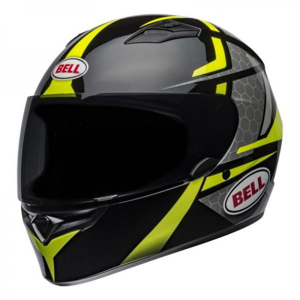 Casque Bell QUALIFIER FLARE - Noir / Jaune Fluo