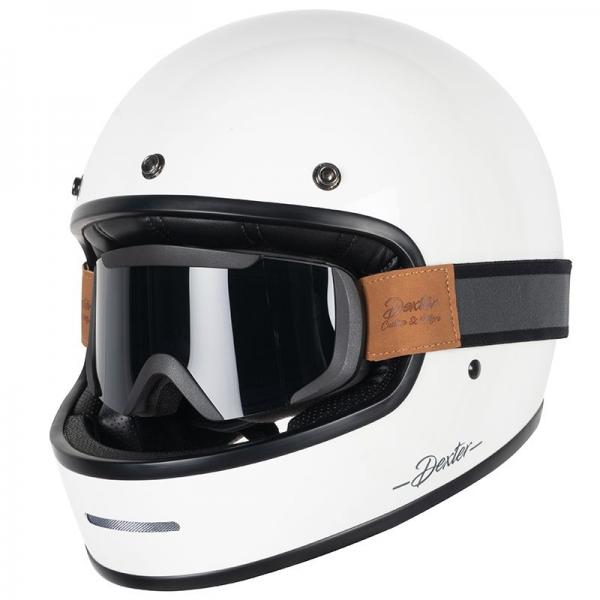 Casque Dexter MARTY AND BINOCLE PACK - Blanc