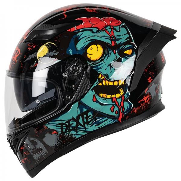 Casque Dexter PROTON NEGAN - Noir / Vert