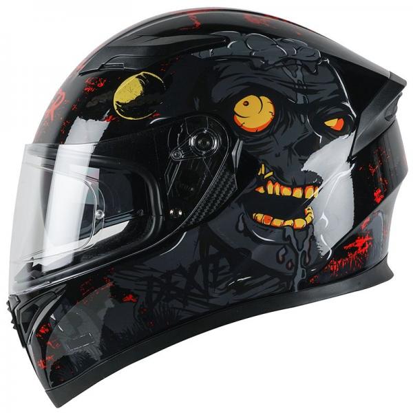 Casque Dexter PROTON R PRO NEGAN - Noir / Gris