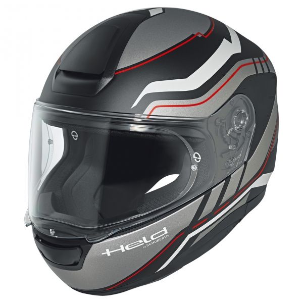 Casque Held H-R2 RIDE - Noir / Gris