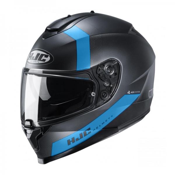 Casque HJC C70 EURA MC2SF - Bleu / Noir