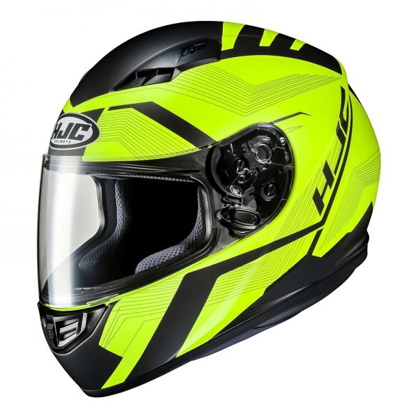 Casque HJC CS-15 FAREN MC4HSF - Jaune Fluo / Noir