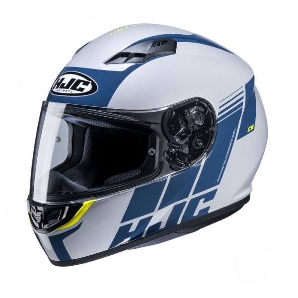 Casque HJC CS-15 MYLO MC24H - Bleu / Blanc / Jaune