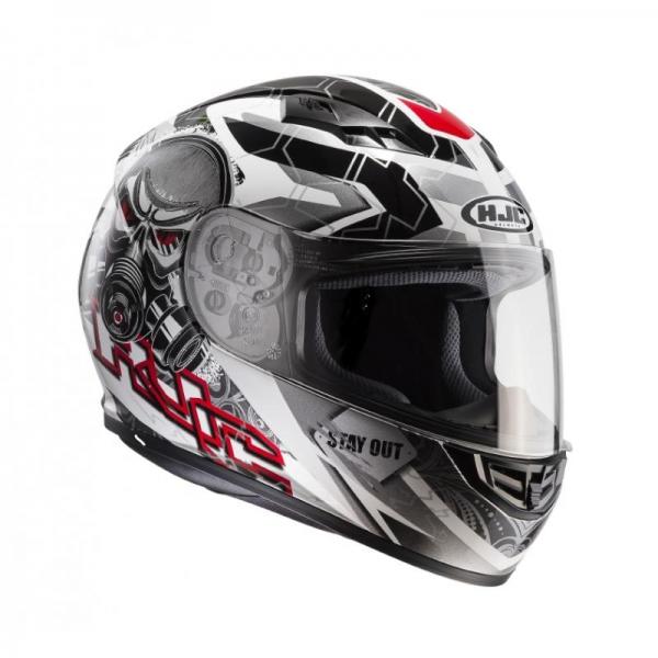 Casque HJC CS-15 RAFU MC1 - Rouge / Noir