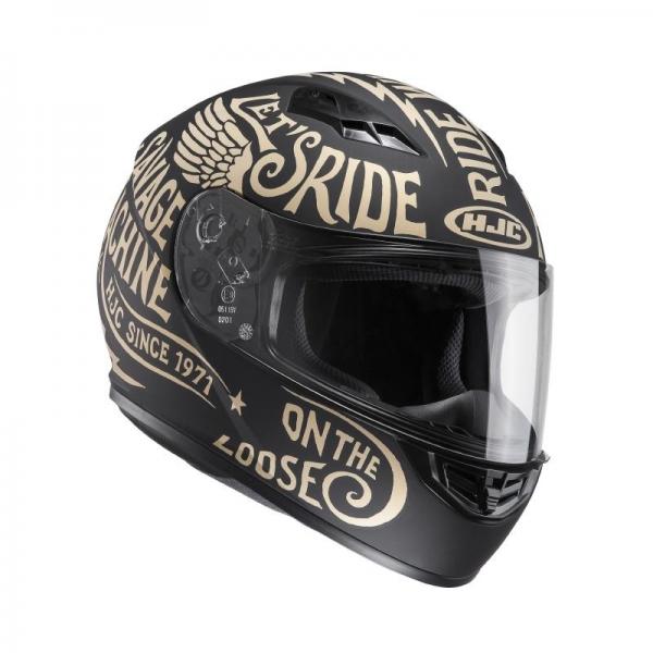 Casque HJC CS-15 REBEL MC9F - Noir / Or