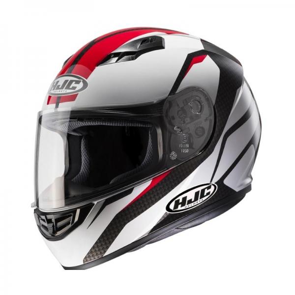 Casque HJC CS-15 SEBKA MC1 - Rouge / Blanc