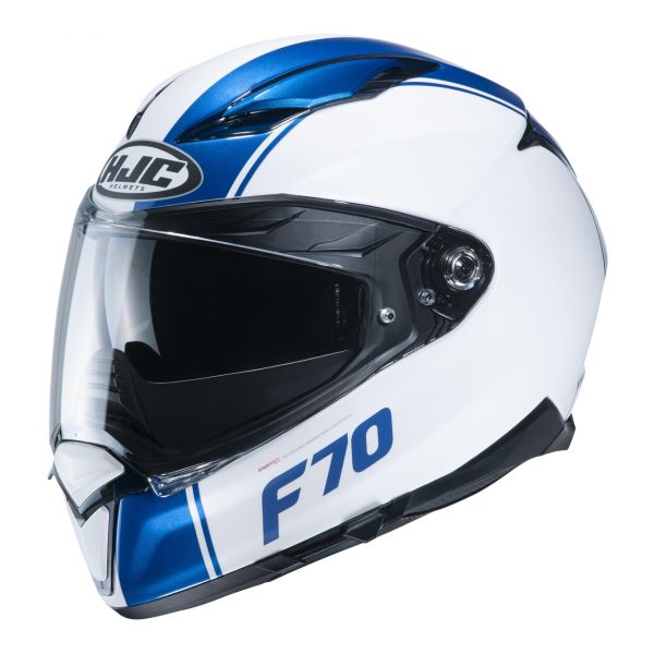 Casque HJC F70 MAGO MC2SF - Blanc / Bleu