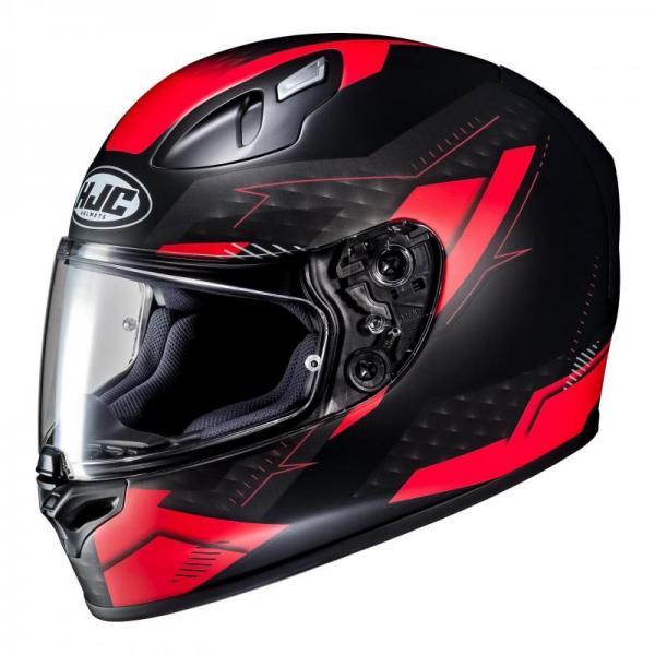 Casque HJC FG-17 TALOS - Noir / Rouge