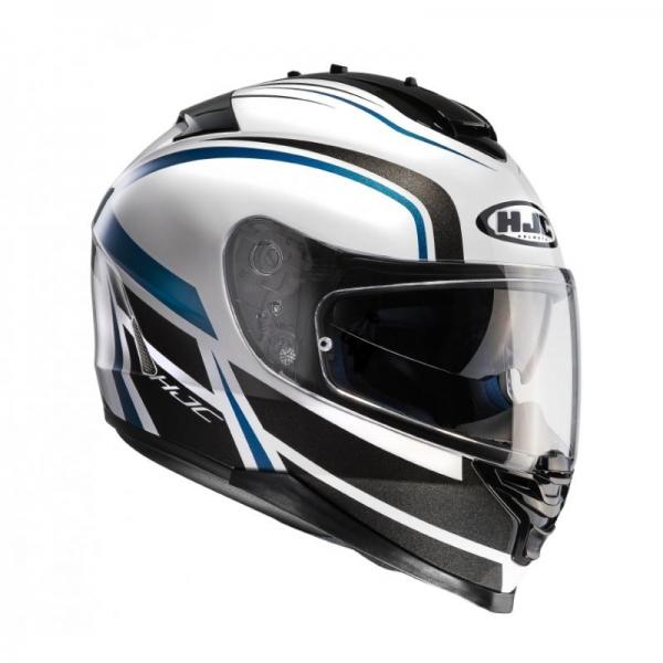 Casque HJC IS-17 CYNAPSE MC2 - Blanc / Bleu / Noir