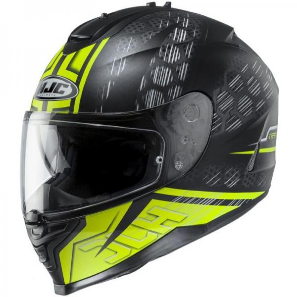 Casque HJC IS-17 ENVER MC4HSF - Jaune / Noir