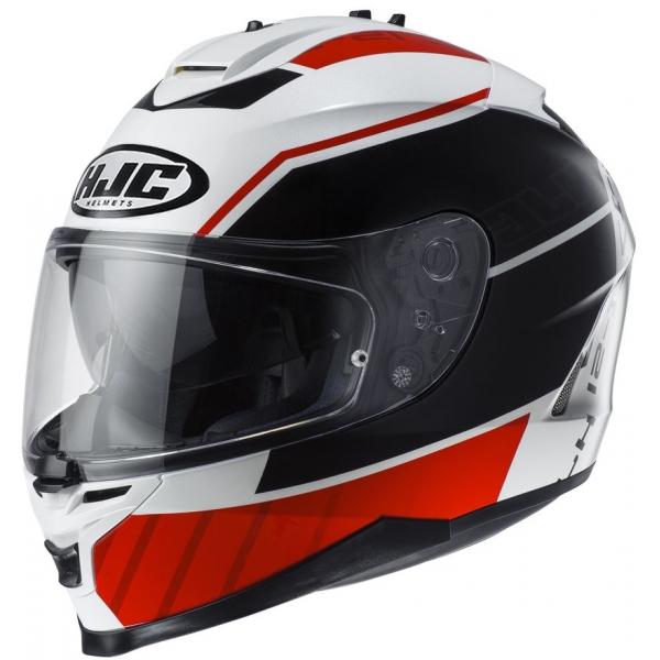 Casque HJC IS-17 TRIDENTS MC1 - Noir / Rouge