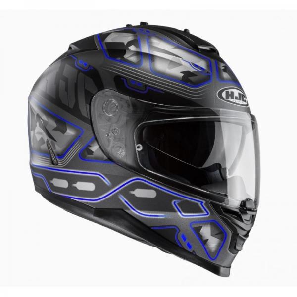Casque HJC IS-17 URUK MC2SF - Bleu / Noir