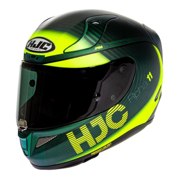 Casque HJC RPHA-11 BINE MC4HSF - Noir / Jaune / Vert