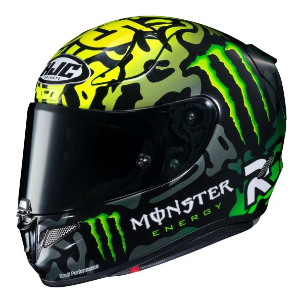Casque HJC RPHA-11 CRUTCHLOW SPECIAL 1 REPLICA MC4H - Vert / Jaune