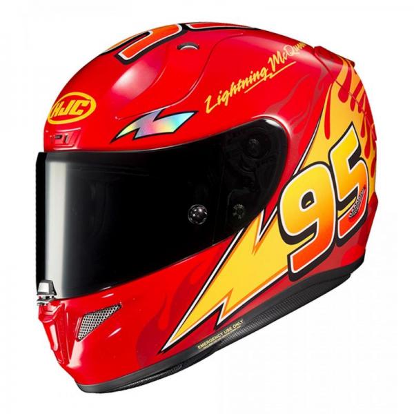 Casque HJC RPHA-11 LIGHTNING MCQUEEN DISNEY PIXAR MC1