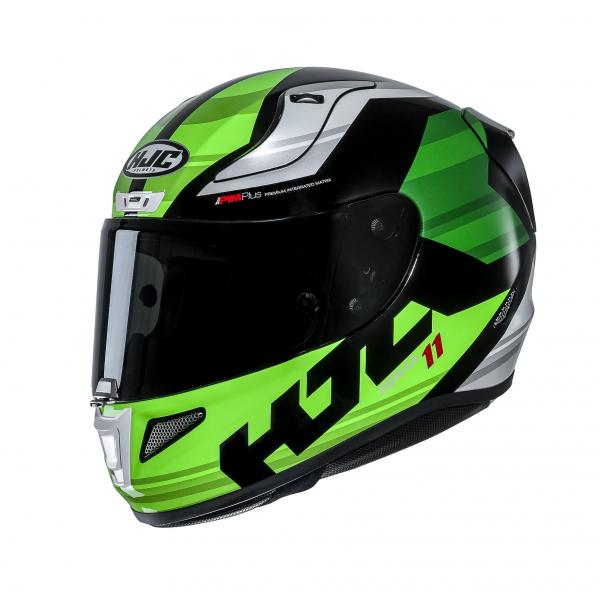 Casque HJC RPHA-11 NAXOS MC4 - Vert / Noir