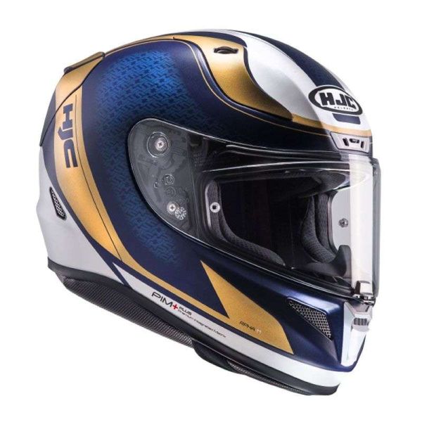 Casque HJC RPHA-11 RIOMONT MC9SF - Bleu / Or