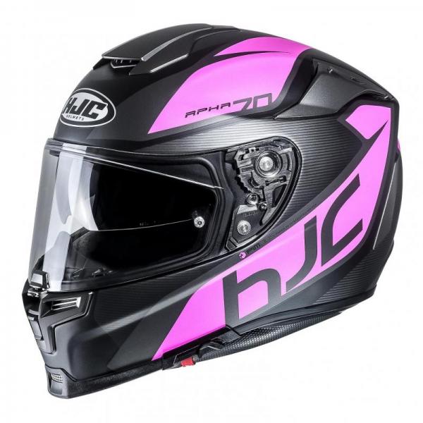 Casque HJC RPHA-70 PINOT MC8SF - Rose / Noir