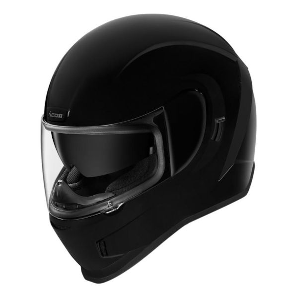 Casque Icon AIRFORM GLOSS - Noir