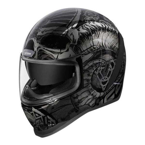 Casque Icon AIRFORM SACROSANCT - Noir