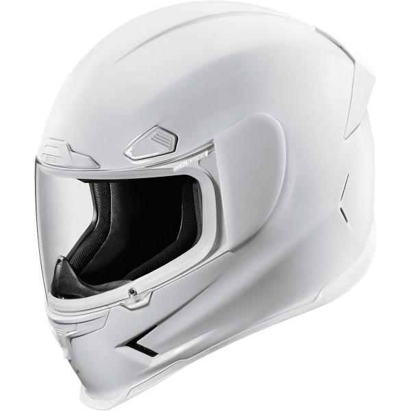 Casque Icon AIRFRAME PRO GLOSS - Blanc
