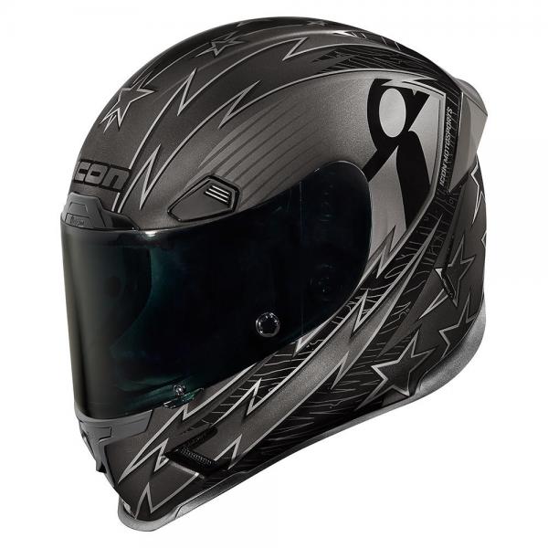 Casque Icon AIRFRAME PRO WARBIRD - Noir
