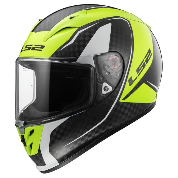 Casque LS2 ARROW C EVO FF323 FURY - Jaune