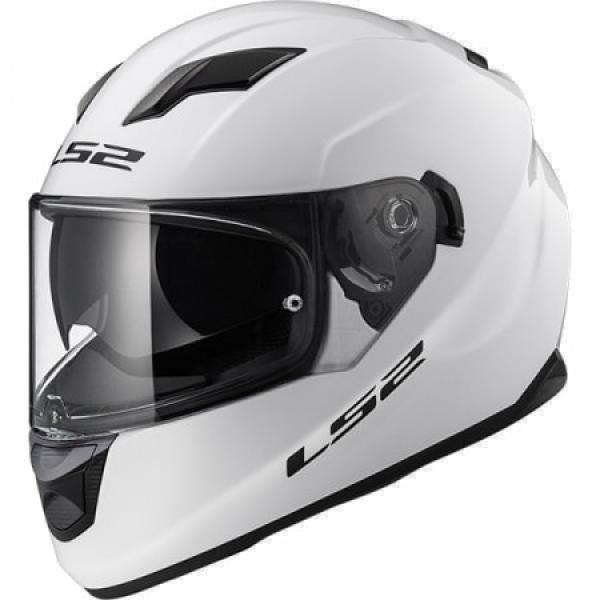 Casque LS2 FF320 STREAM EVO SOLID - Blanc