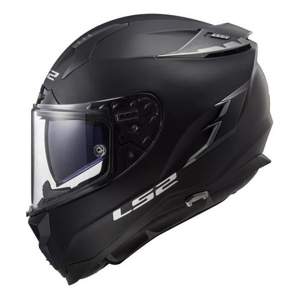 Casque LS2 FF327 CHALLENGER SOLID MAT - Noir