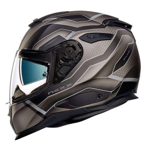 Casque Nexx SX.100 I-FLUX MAT - Noir