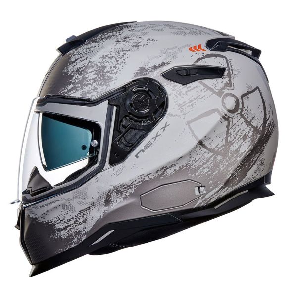 Casque Nexx SX.100 TOXIC - Gris