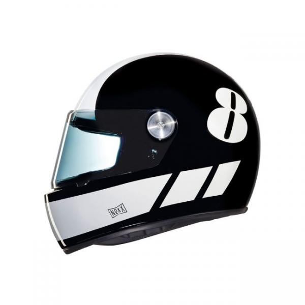 Casque Nexx X.G100 RACER BILLY B - Noir / Blanc