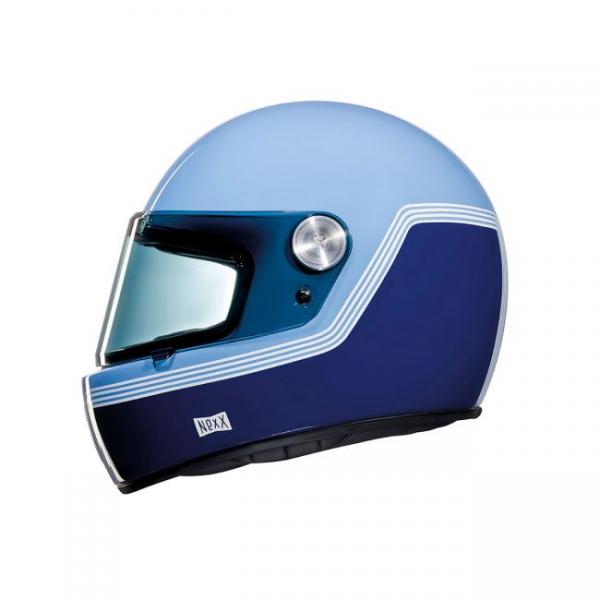 Casque Nexx X.G100 RACER MOTORDROME - Bleu