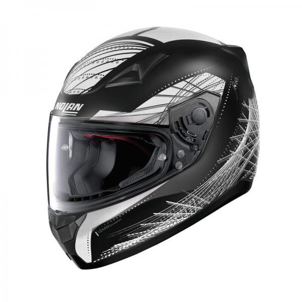 Casque Nolan N60-5 MIKADO FLAT - Noir / Blanc