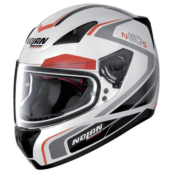Casque Nolan N60-5 PRACTICE - Blanc