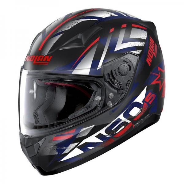 Casque Nolan N60-5 SECUTOR FLAT - Noir / Blanc / Rouge