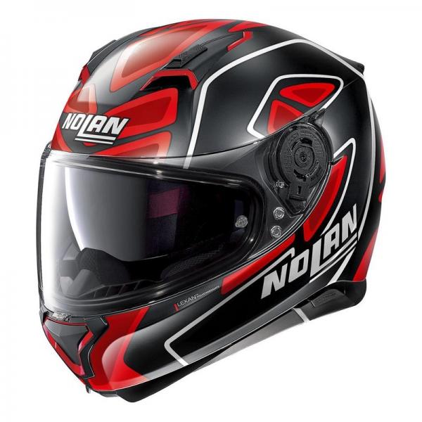 Casque Nolan N87 GEMINI REPLICA N-COM DANILO PETRUCCI - Noir / Rouge