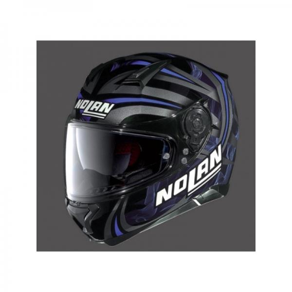 Casque Nolan N87 LEDLIGHT N-COM - Bleu