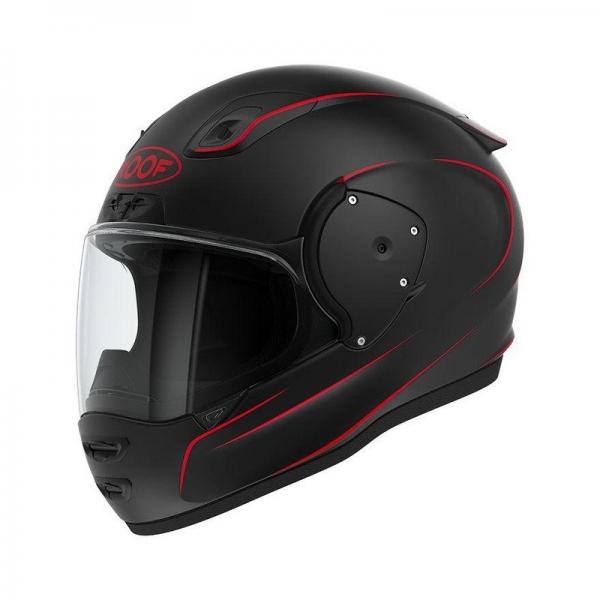 Casque Roof RO200 NEON MAT - Noir / Rouge