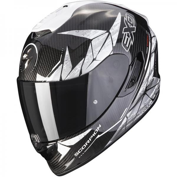 Casque Scorpion EXO-1400 AIR CARBON ARENA - Blanc