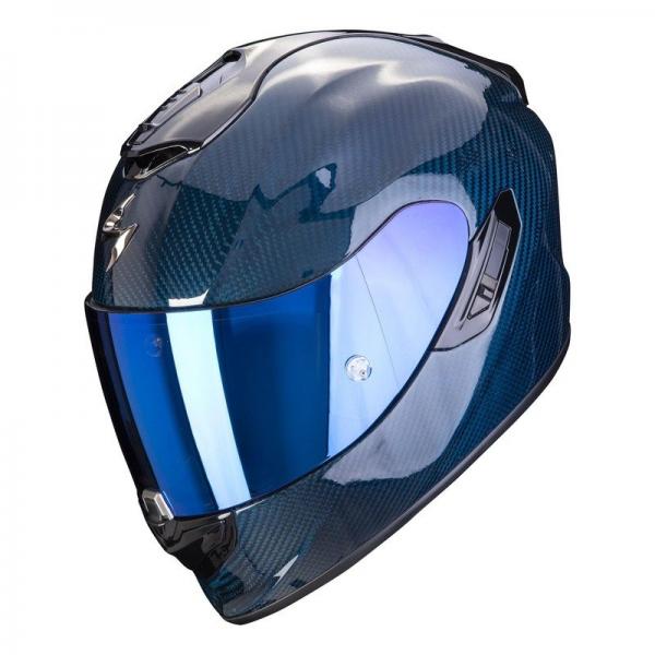 Casque Scorpion EXO-1400 AIR CARBON MAT SOLID - Bleu