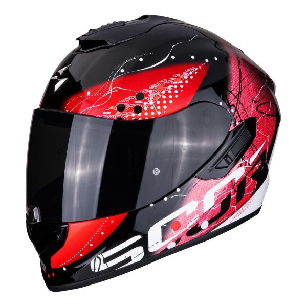 Casque Scorpion EXO-1400 AIR CLASSY - Noir / Rouge