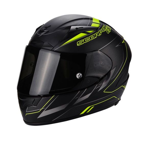 Casque Scorpion EXO-2000 EVO AIR CUP MAT - Noir / Neon Jaune