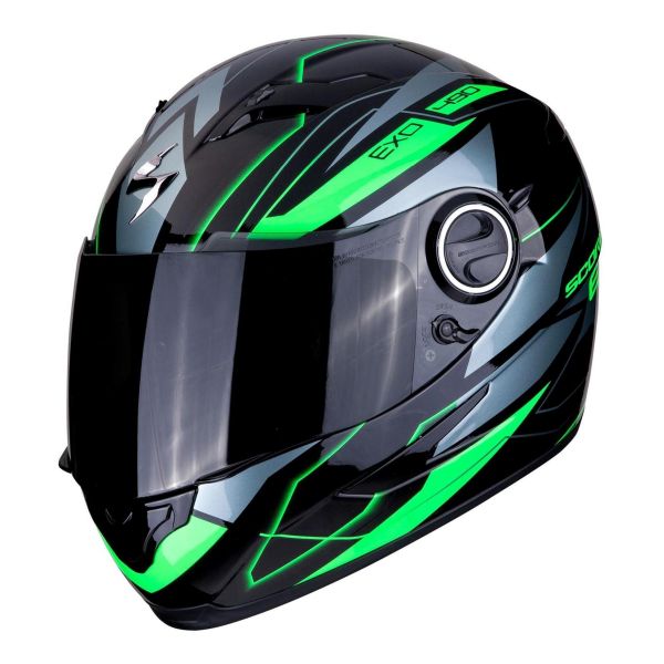 Casque Scorpion EXO-490 NOVA - Noir / Vert