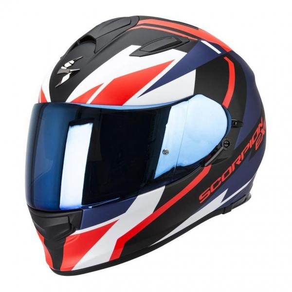Casque Scorpion EXO-510 AIR FUJIN MAT - Noir / Rouge / Bleu