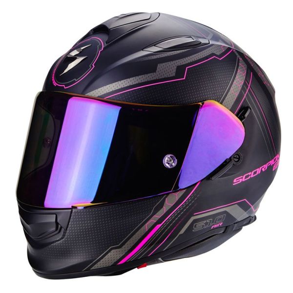 Casque Scorpion EXO-510 AIR SYNC MAT - Noir / Rose