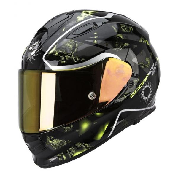Casque Scorpion EXO-510 AIR XENA - Jaune Fluo