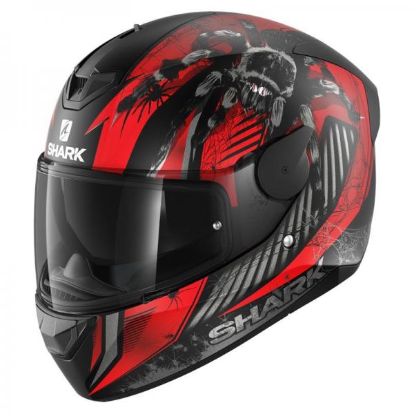Casque Shark D-SKWAL-2 ATRAXX MAT - Noir / Rouge