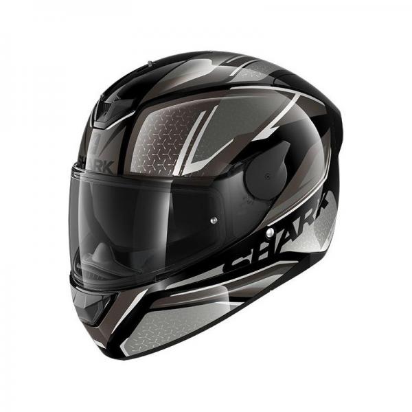 Casque Shark D-SKWAL-2 DAVEN - Anthracite / Argent / Noir